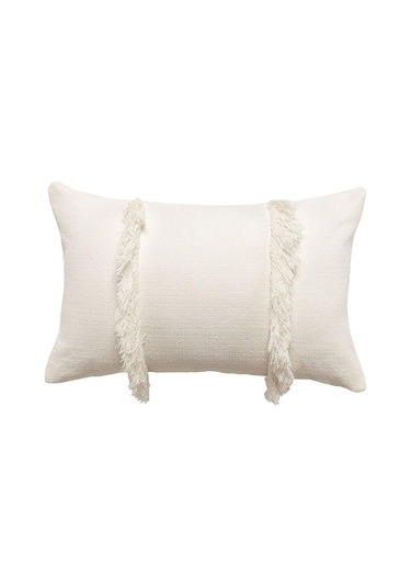 Suntek İskandinav Tarzı Kırlent Örtüsü Püsküllü Yastık