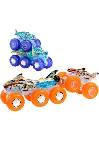 Hot Wheels Monster Trucks Toy Truck & Big Rig Multipack, 1:64