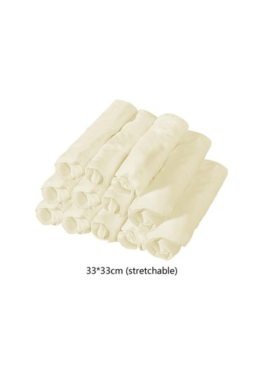 Ganzhoushop Yüz Suntek Masası Masaj Kapakları Kafalık Beşik Krem 12 Adet