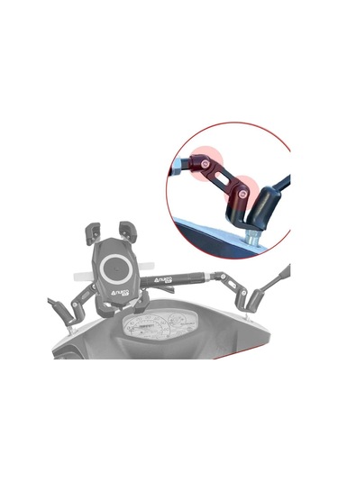 Nukrotech Gidon Ara Bar Hb6 2 Ayna Dibi Arası Crossbar Çubuğu Ve