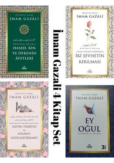 İmam Gazali 4''lü Manevî Rehberlik Seti Ey Oğul, Nefsin Terbi...