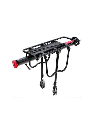 Arzu Alüminyum Portbagaj V Fren Disk Uyumlu Bisiklet Arka Bagaj Siyah