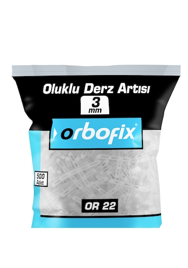 Derz Artısı Oluklu 3mm 500 Adet