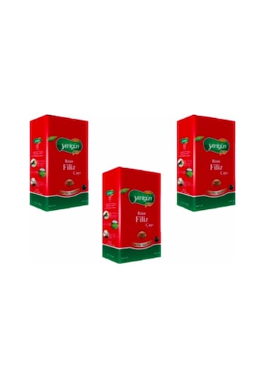 Yenigün Rize Filiz Siyah Dökme Çay 3 x 1 KG