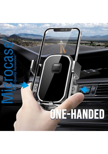Microcase Izgaralıktan Araç İçi360DereceDönerTelefonTutucu-AL3739