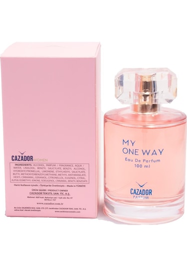 Cazador Caz 9909 My One Way Kadın Parfüm EDP 100 ML