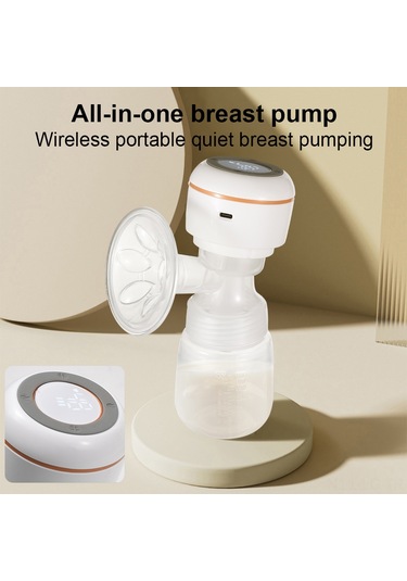 Leezsing Yw991 Elektrikli Göğüs Pompası - 4 Mod, 12 Seviye, 180ml Şişe, Usb Şarj, Beyaz