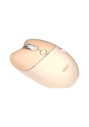 Everest KM-6285 Catty Mini Wireless - Bluetooth Kablosuz Ultra Sessiz Özel Tasarımlı Q Klavye & Mouse Set