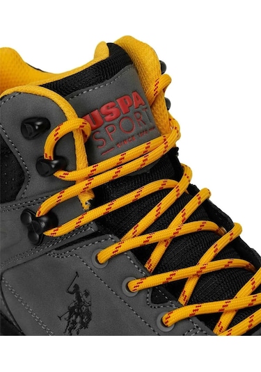 U.s. Polo Assn. Henry 4pr Erkek Gri Waterproof Bot Gri