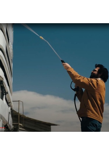 Michelin Mpx240tho 4.8hp 240bar 4 Zamanlı Benzinli Ağır Hizmet Basınçlı Yıkama Makinesi