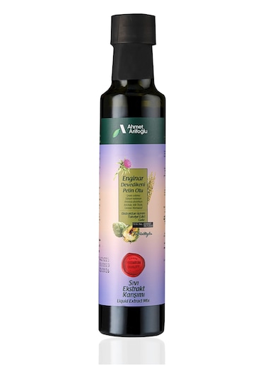 Ahmet Arifoğlu Enginar Devedikeni Pelin Otu Sıvı Ekstraktı 225 ML