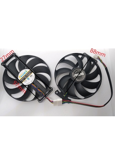 Fdc10H12S9 C For Asus Gtx 1660 Super 1660Ti 2060 2070 Dual Evo Gr