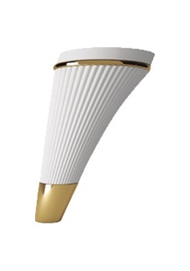 4 Adet Sementa Dekoratif Mobilya Dolap Ayak 15 cm Beyaz