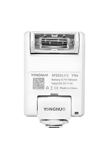 Yongnuo Yn6 Micro Bataryalı Universal Tepe Flaşı Beyaz