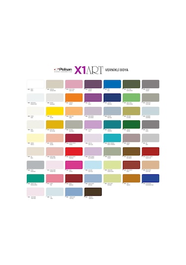 Polisan X1Art Vernikli Hobi Boyası 120Ml - 0027 Eflatun