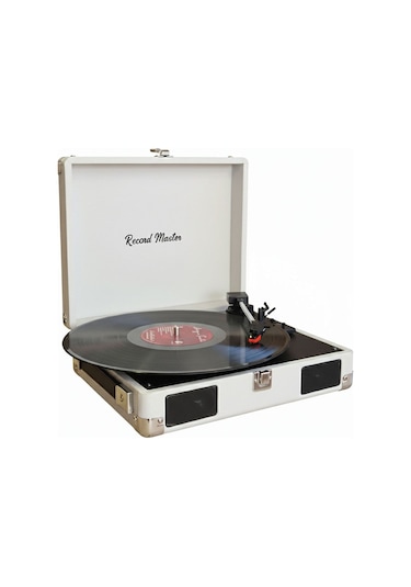 Record Master Rm-311 Açık Gri Renkli Pikap - Tüm Plaklar İle Uyum