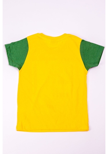 Hçm Erkek Çocuk Tshirt Baskılı A30 Sarı
