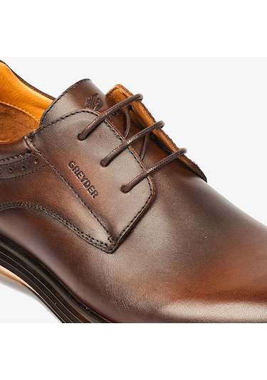 Greyder 16231 Erkek Kahve Hakiki Deri Klasik Ayakkabı Kahve Kahverengi