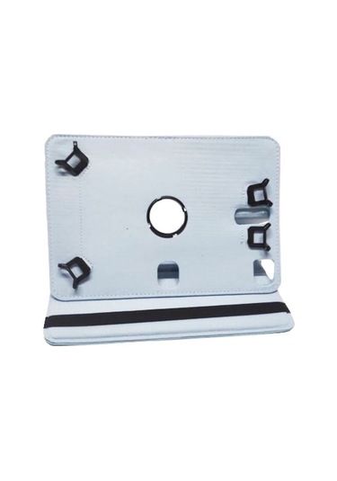 Tcl Tab 10l 10.1" Uyumlu Kılıf 360 Dönerli Unıversal Standlı Kılıf + Nano Ekran Koruyucu + Kalem Mavi