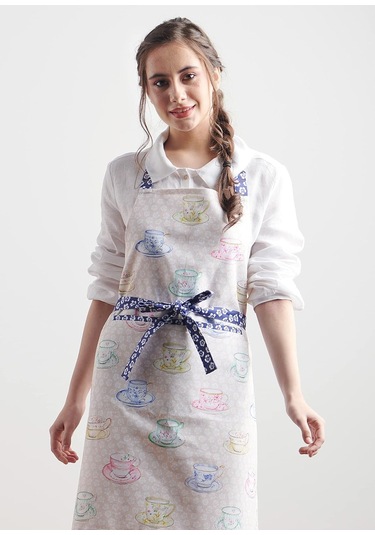 Önlük Pamuklu 1 Parça Ayarlanabilir Boyun Askılı Orta Cepli Önlük 20 - Çay Saati, Diğer