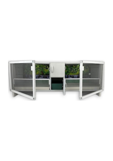 İstanbul Kafes Model M02y-Oy Pvc Kuş Dolabı