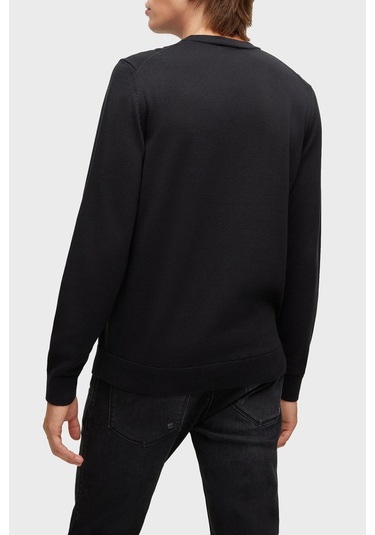 Hugo Erkek Kazak 50475083 001 Siyah Siyah