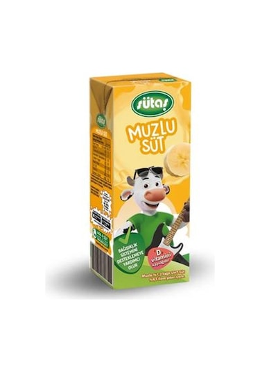 Sütaş Muzlu Süt 200 ML