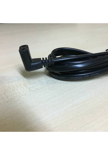 Boblov 2 Metre C8 Teyp Işıldak Fişi Power Güç Kablosu L Uç 90 Der
