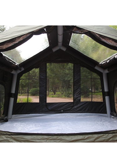 Shufa Galaksi Serisi Yeşil 8 M² Şişme Kamp Çadırı 4 Mevsim G