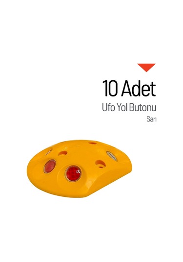 10'lu Ufo Yol Butonu Seti-3700