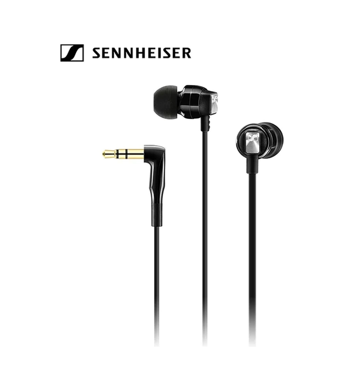 Moveevo Sennheıser Cx 3.00 Dinamik Sürücü Hi-fi Kulak İçi Kulaklık, 3.5mm Bağlantı, 1.2m Kablolu, Gürültü Azaltıcı, Siyah Sennheiser Cx 3.00 Kulaklık