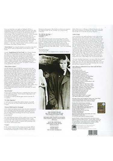 Sting - Nothing Like The Sun 2 Plak - İngiltere Basım / Lp
