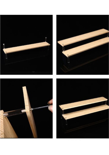 Suntek Model Kozmetik Parfüm Için Şeffaf Akrilik Ekran