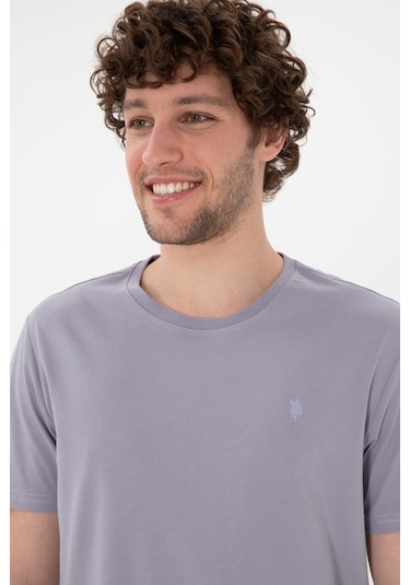U.S. Polo Assn. Erkek Regular Fit Bisiklet Yaka Gri Basic Tişört 50305924-VR024 U.S. Polo Assn. Erkek Regular Fit Bisiklet Yaka Gri Basic Tişört 50305924-VR024