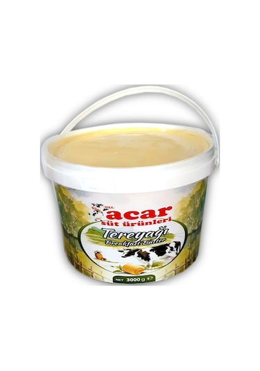 Acar Süt Ürünleri Tereyağı 3 KG