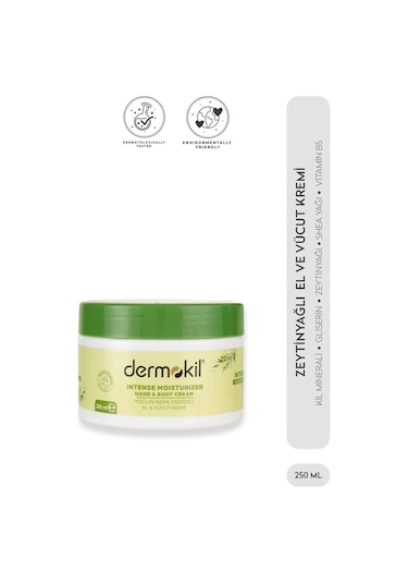 Dermokil Zeytinyağı El ve Vücut Kremi 250  ML