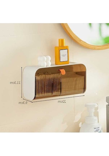 Besthome1 Duvar Takımı Bölmeli Pp Plastik Depolama Kutusu - Gözlük, Kozmetik, Ev Gereçleri İçin Stüdyo/ev/hostel Organizatörü