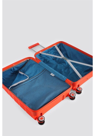 Ççs 5247 Polipropilen Orta Boy Valiz Turuncu