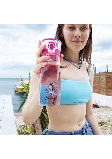 Anemoss Denizci Kız Tritan Matara 600 Ml