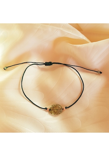 925 Ayar Gümüş Çek Kristali Bileklik