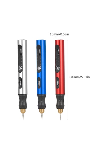 Geeroyoo Kablosuz Mini Döner Alet Seti - 3 Hızlı, Usb Şarjlı, 4 Taşlama Ucu İle Çok Amaçlı Dıy El Aleti