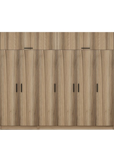 Minar Kale 6 Kapaklı 2 Ç Dolap Ve Yüklük Dore 235cm