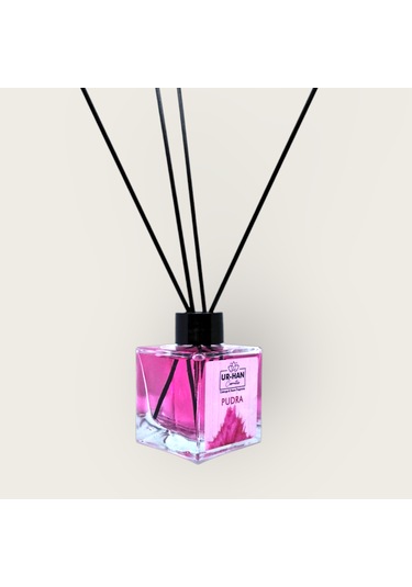 Pudra Bambu Çubuklu Oda Kokusu 100 Ml Cam Şişe