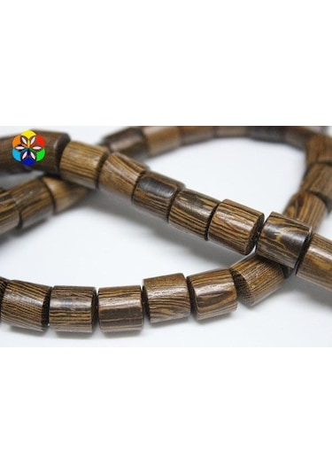 Venge Ağacı Silindir YARIM Dizi 8mm (18cm uzunluğundadır)