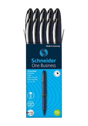 Schneider One Business 0.6 İmza Kalemi 10 Lu Siyah