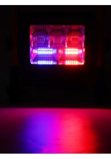 50 Watt Güneş Enerjili Solar Şarj Edilebilir Acil Durum Led Panel Sarı - Siyah