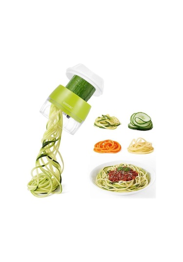 Spiralizer Sebze Kesici El Tipi Yeşil 1 Adet Diğer