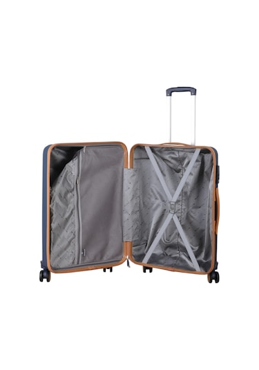 Mçs Group V379 Aura Y.üretim Pp Valiz 55 Cm S21yy100014255 11158 Lacivert/hardal