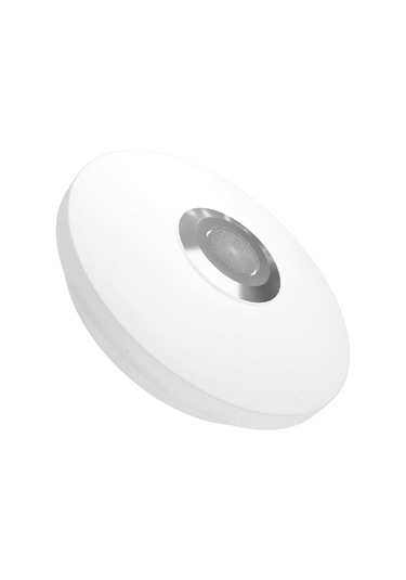 Akıllı Plafonyer Tavan Lambası Bağlantısı Dahili Müzik Çalar Kubbe Çok Renkli