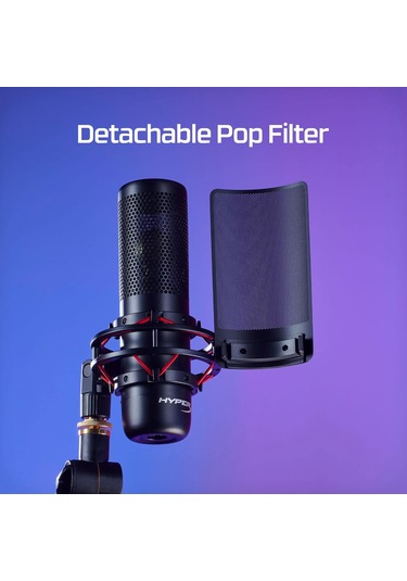 Hyperx Procast Large Diaphragm Condenser Mic Siyah